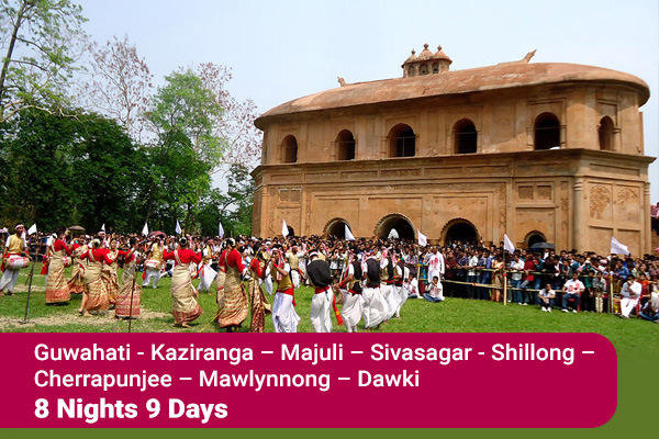 Extended Assam Meghalaya northeast India tour